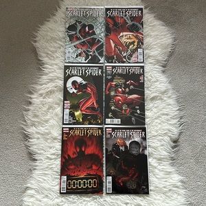 Lot of 9 Scarlet Spider Comic Books